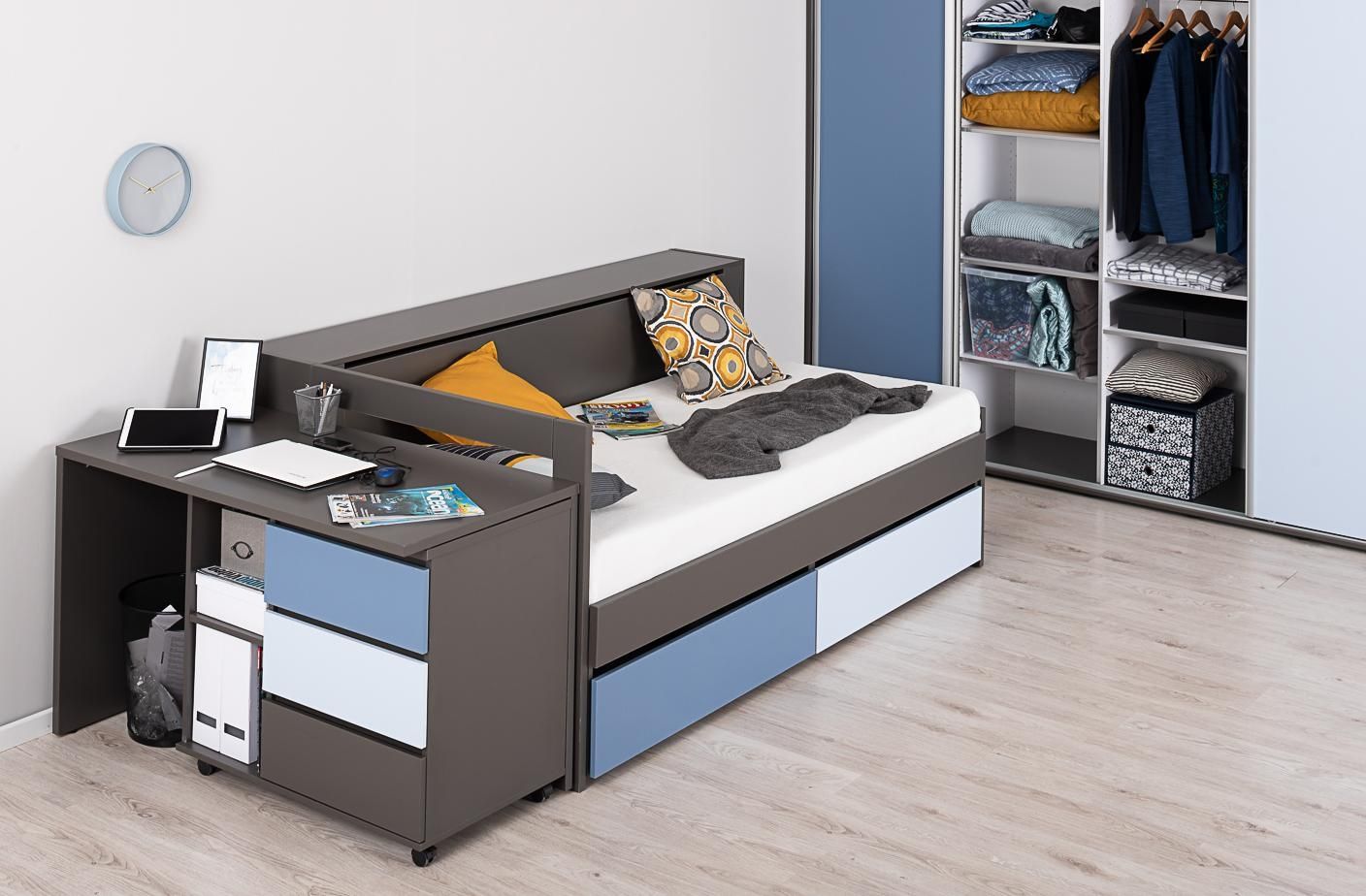 Psací stůl REA ROY s otočným kontejnerem