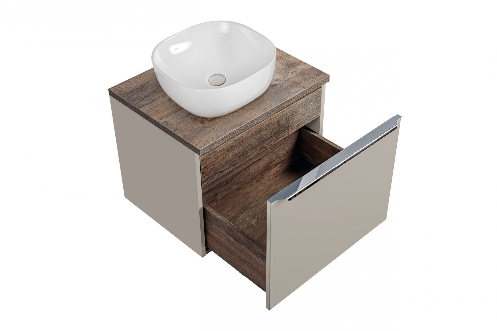 Koupelnová skříňka SANTA FEE ŠEDÁ  82-60 - pod umyvadlo 60