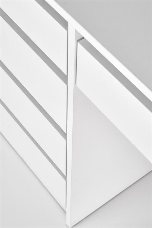 Toaletní stolek HOLLYWOOD XL BÍLÝ