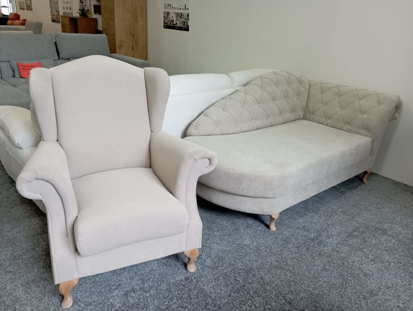 Otoman PARISS - VÝSTAVNÍ KUS