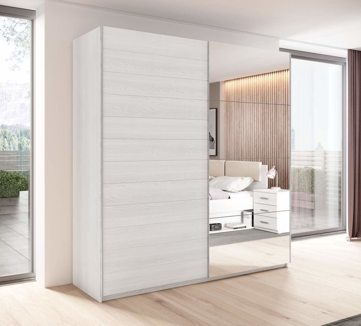 GALAXY ložnice - Abisko jasan