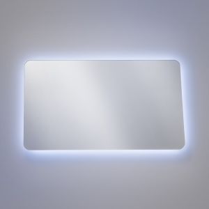 Koupelnové zrcadlo STELA 80 - hranaté s LED