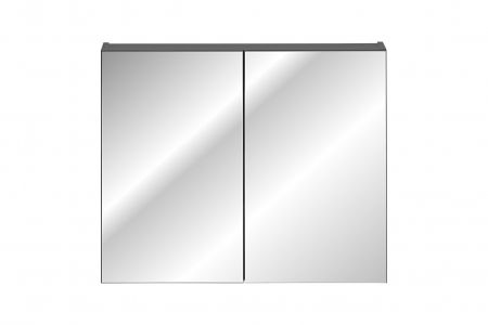 Koupelnová skříňka SANTA FEE ČERNÁ 84-80 - závěsná zrcadlo 80