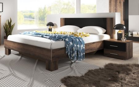 Manželská postel VERA s nočními stolky II