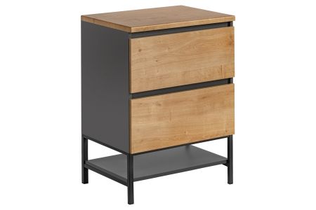 Koupelnová skříňka MONACO GREY C60 - pod umyvadlo 60