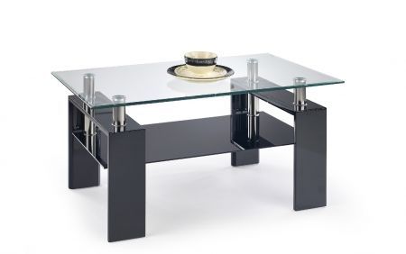 Konferenční stolek DIANA H černý - SKLADEM