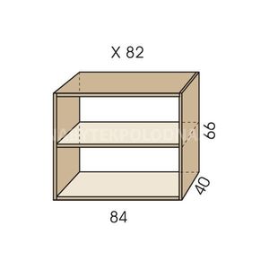 Nástavec na skříň JIM 5 X 82