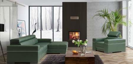 Kožená sedací souprava PARIS 2