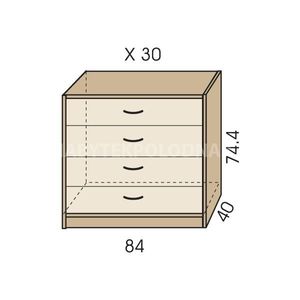 Komoda JIM 5 X 30