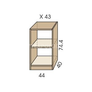 Komoda otevřená JIM 5 X 43