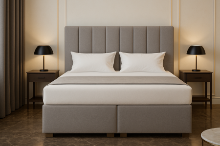 Manželská postel BOXSPRING VERZA