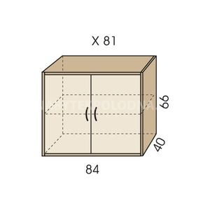 Nástavec na skříň JIM 5 X 81