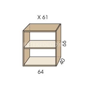 Nástavec na skříň JIM 5 X 61